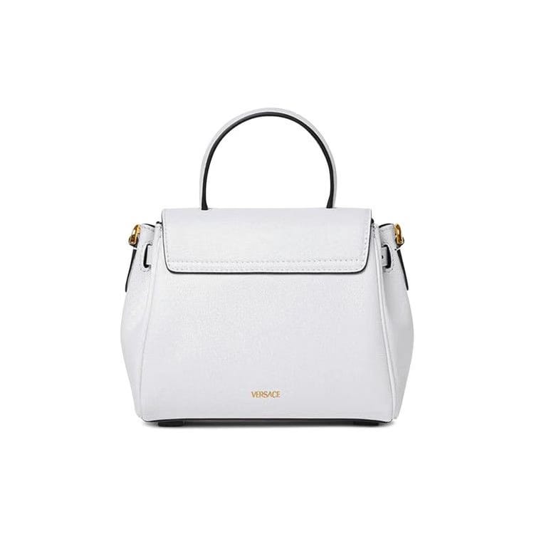 Versace La Medusa Small Handbag Optical White/Versace Gold
