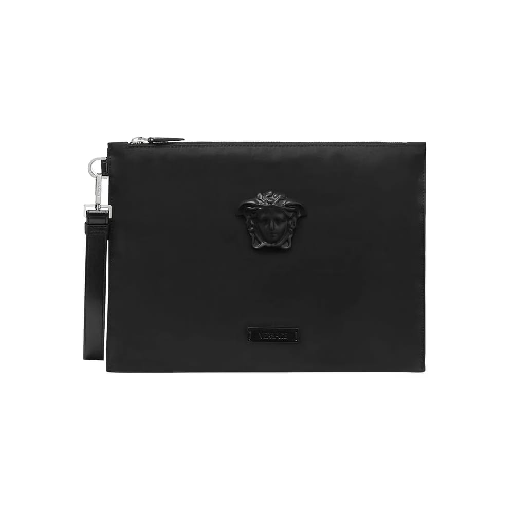 Versace La Medusa Wristlet Black