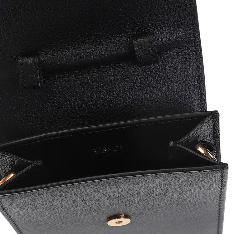 Versace La Medusa Phone Holder Mini Bag Black/Versace Gold