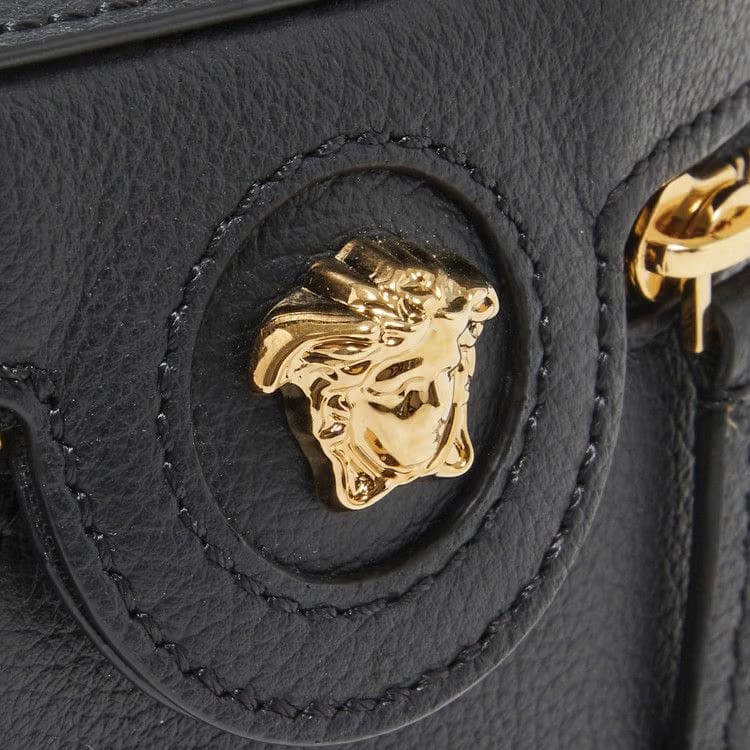 Versace La Medusa Small Handbag Black