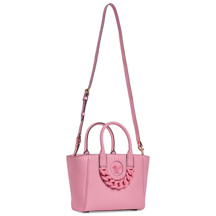 Versace La Medusa Small Tote Bag Pink