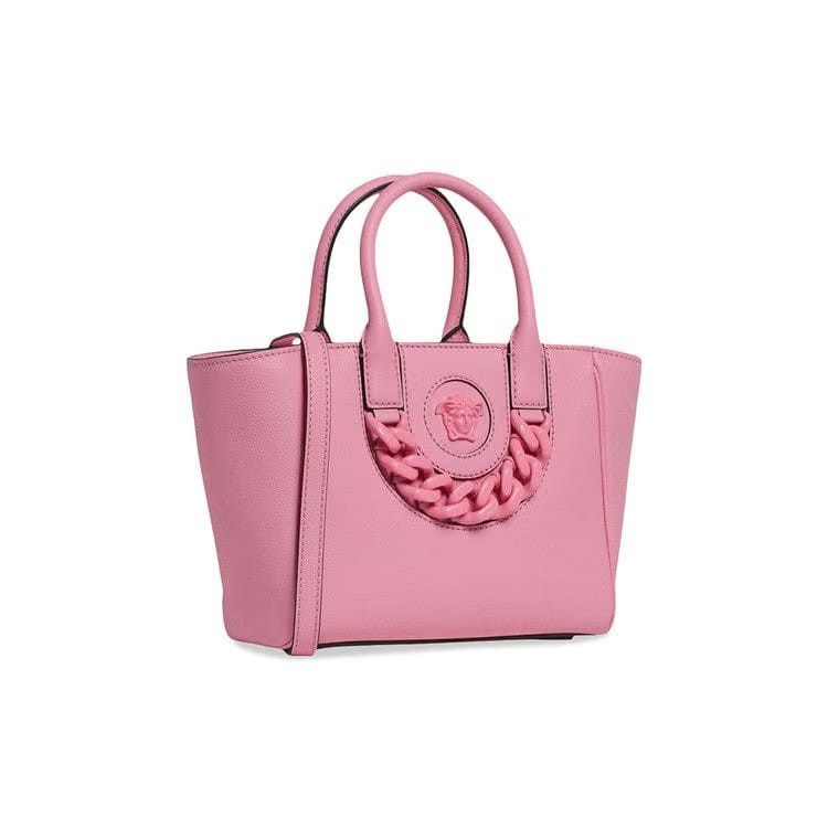 Versace La Medusa Small Tote Bag Pink