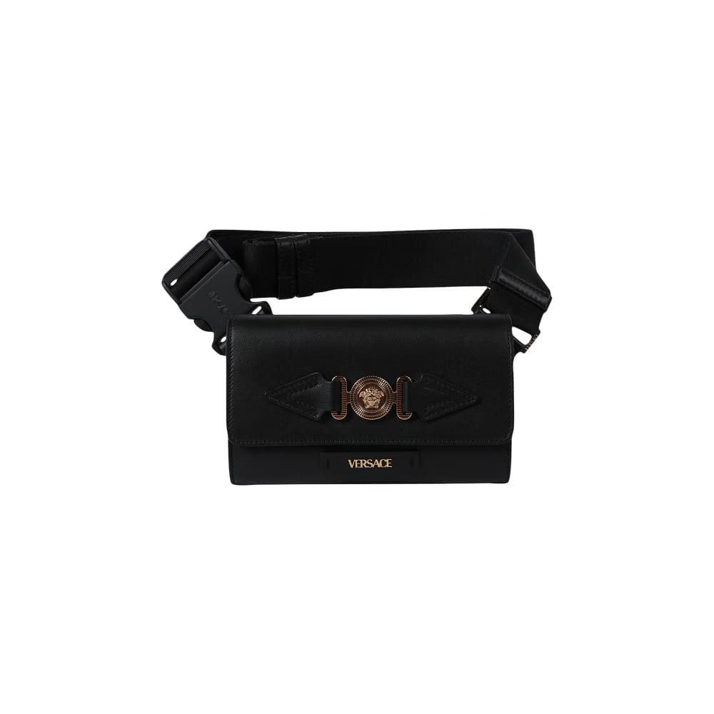 Versace Medusa Biggie Belt Bag Black
