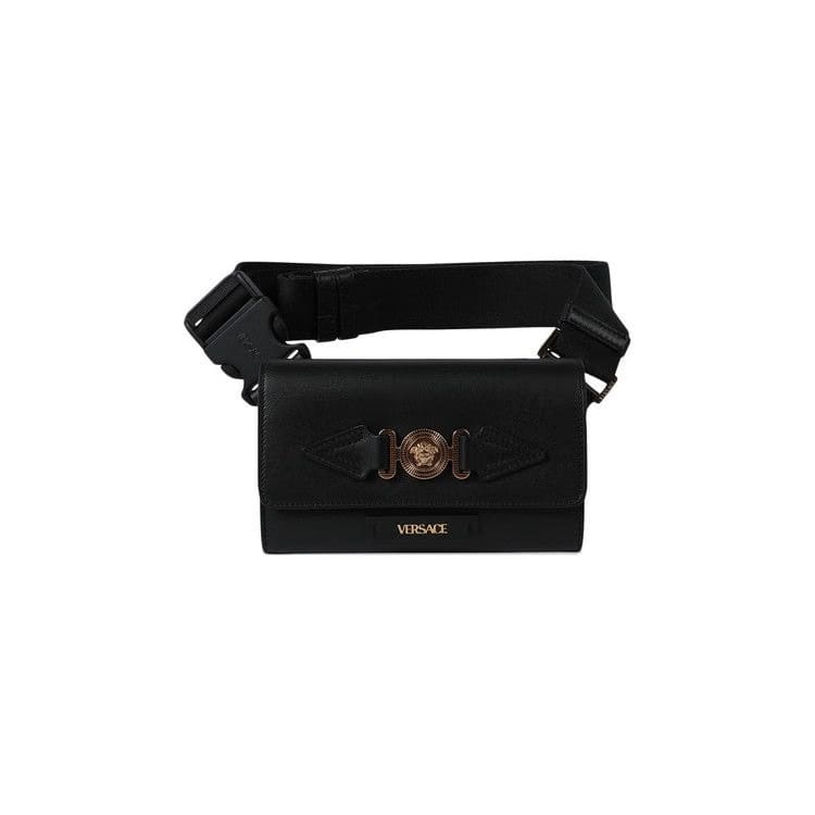 Versace Medusa Biggie Belt Bag Black