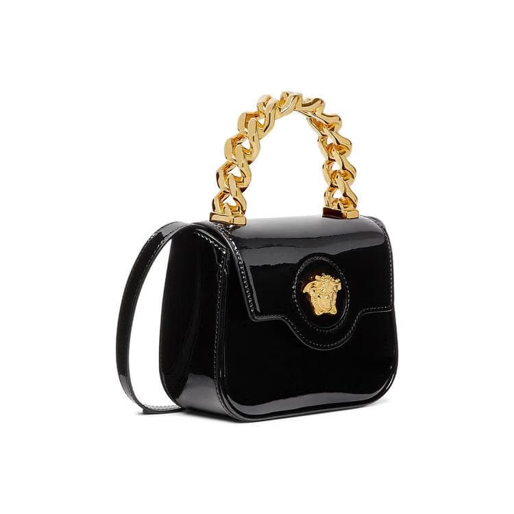 Versace Evening Bag Black/Versace Gold