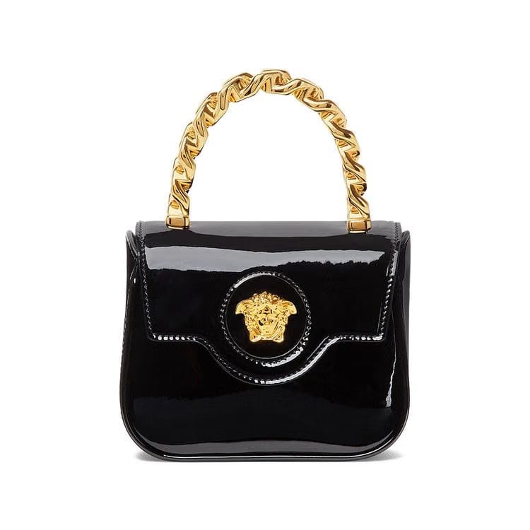 Versace Evening Bag Black/Versace Gold
