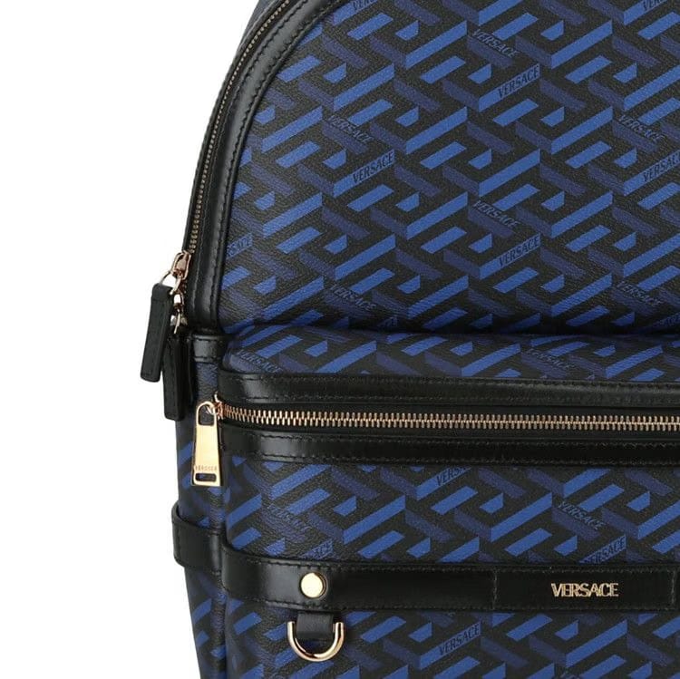 Versace La Greca Signature Backpack Multicolor