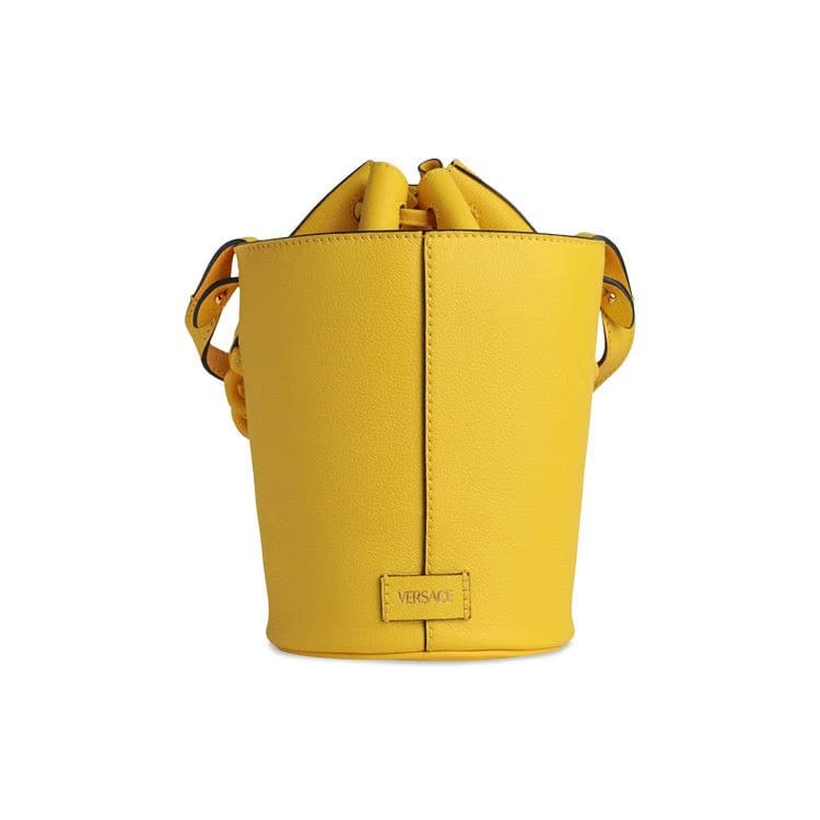 Versace La Medusa Bucket Bag Yellow