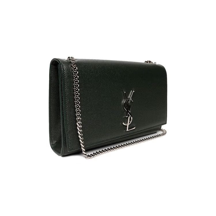Saint Laurent YSL Monogram Kate Bag Green