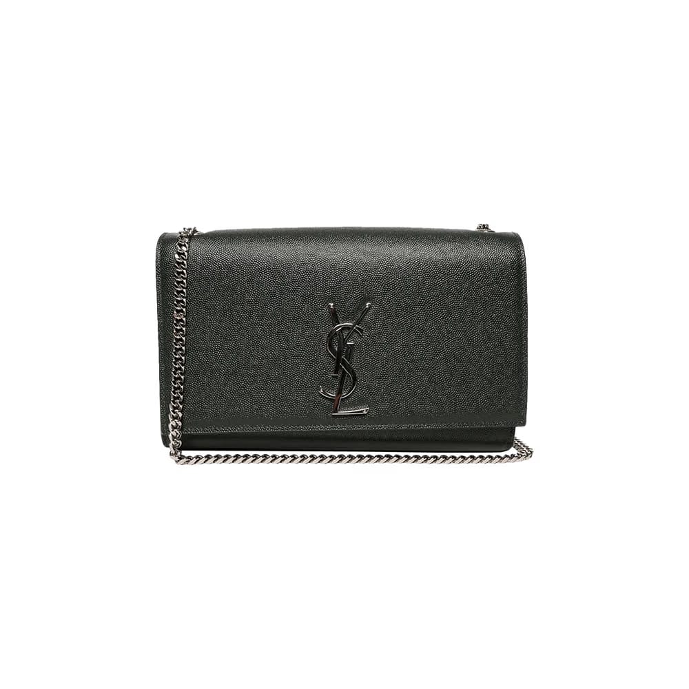 Saint Laurent YSL Monogram Kate Bag Green