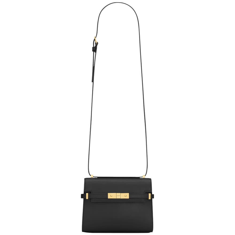 Saint Laurent Manhattan Mini Crossbody Bag Noir