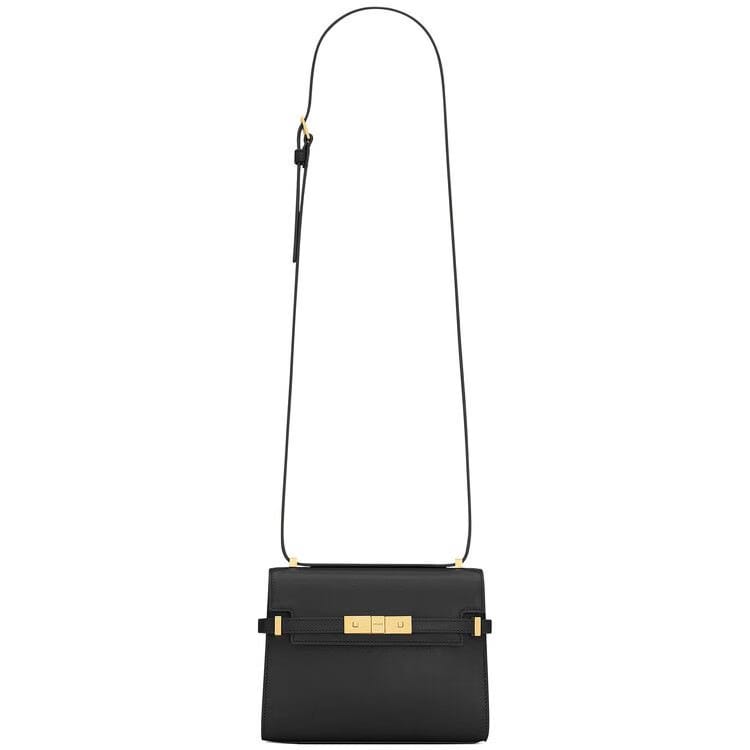 Saint Laurent Manhattan Mini Crossbody Bag Noir