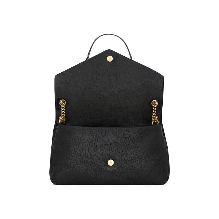 Saint Laurent Large Calypso Chain Bag Noir