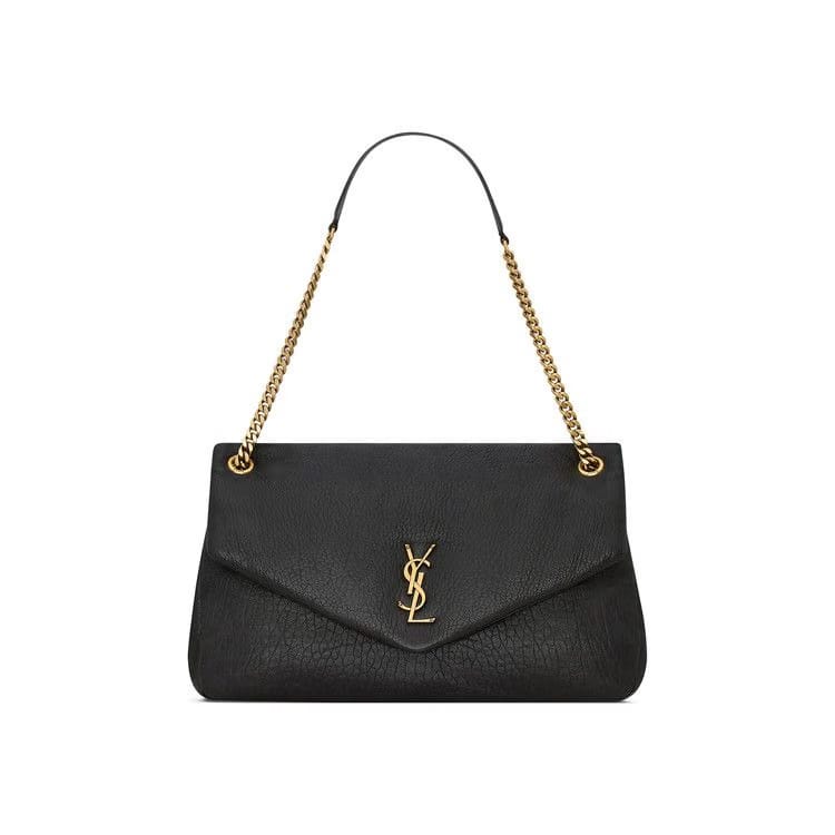 Saint Laurent Large Calypso Chain Bag Noir