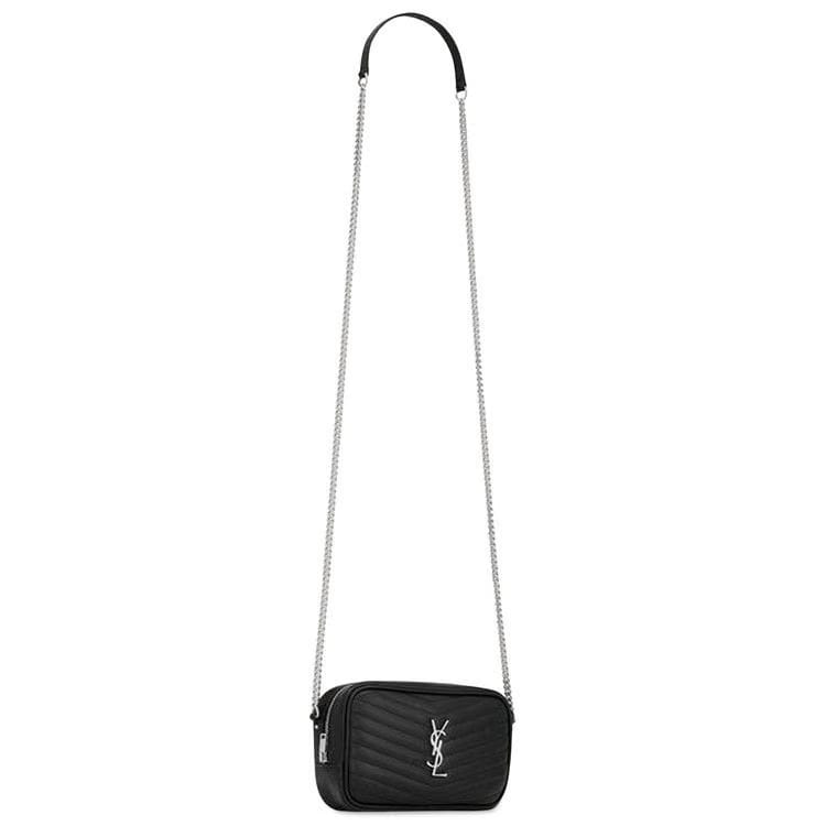 Saint Laurent Mini Lou Bag Black