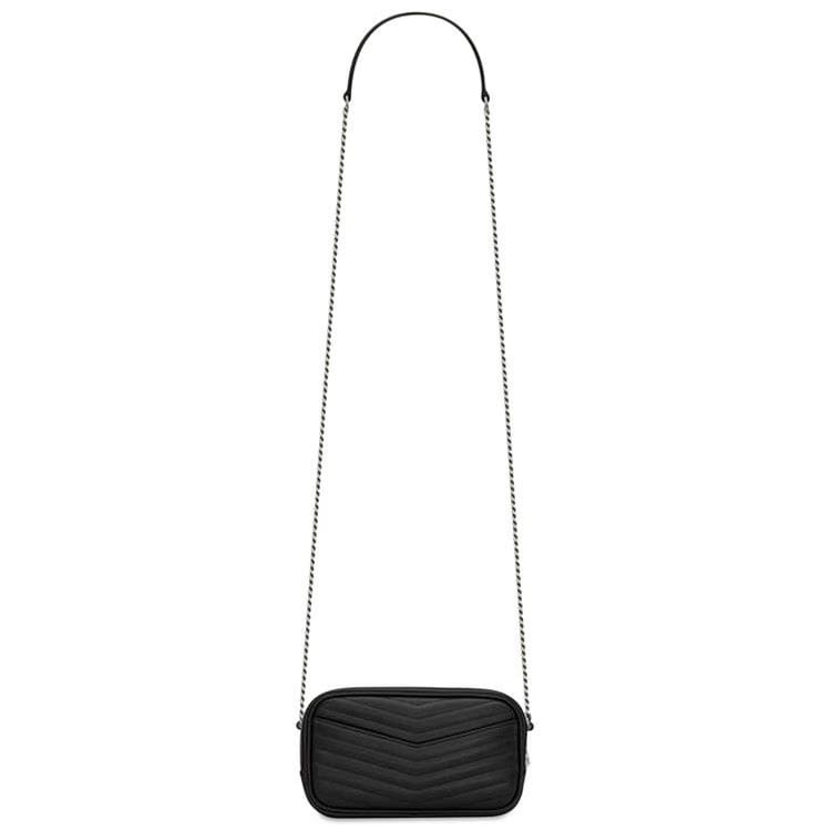 Saint Laurent Mini Lou Bag Black