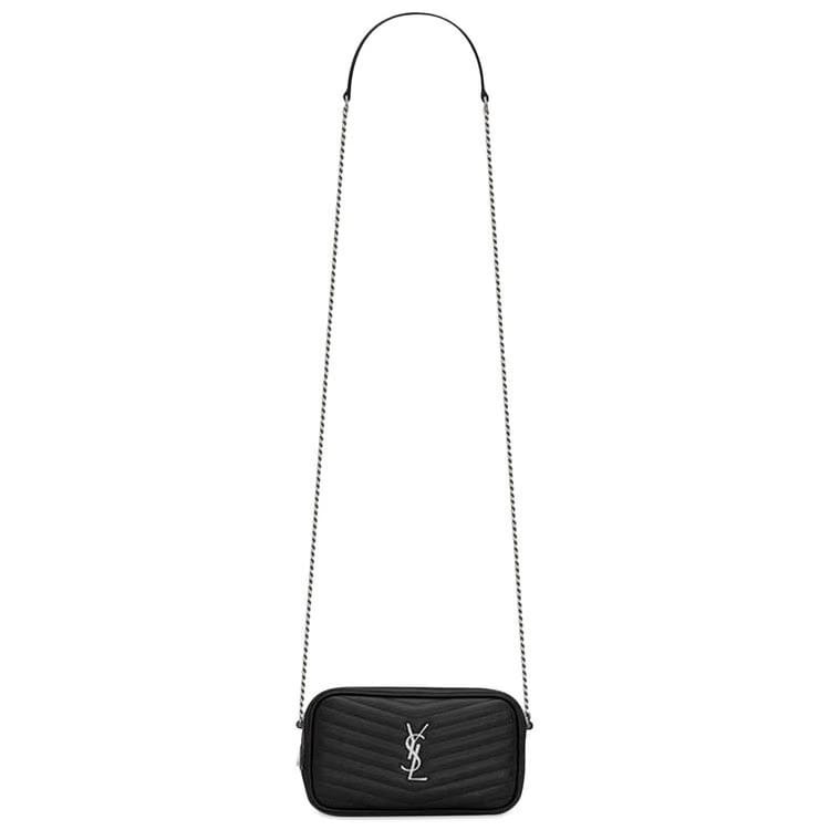 Saint Laurent Mini Lou Bag Black