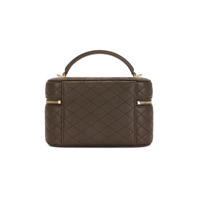 Saint Laurent Mini Vanity Bag With Strap Light Musk