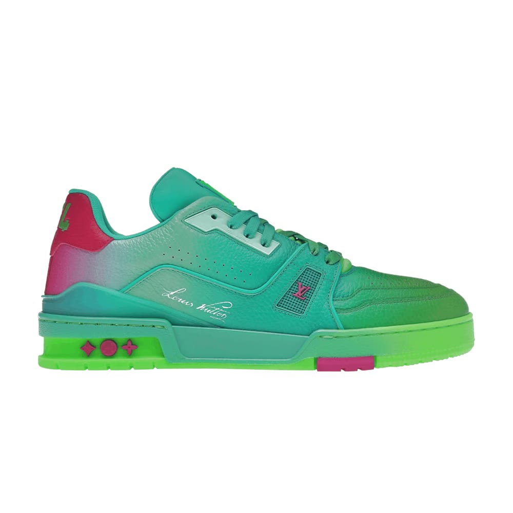 Louis Vuitton Trainer Low Green Ombre