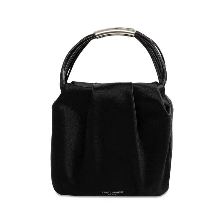 Saint Laurent Mini Pochon Bag Black