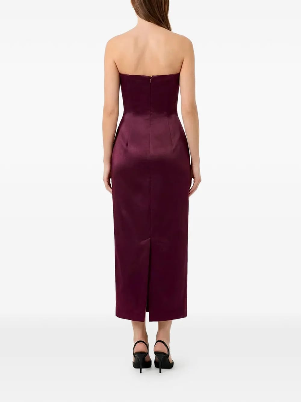 Kasia strapless midi dress