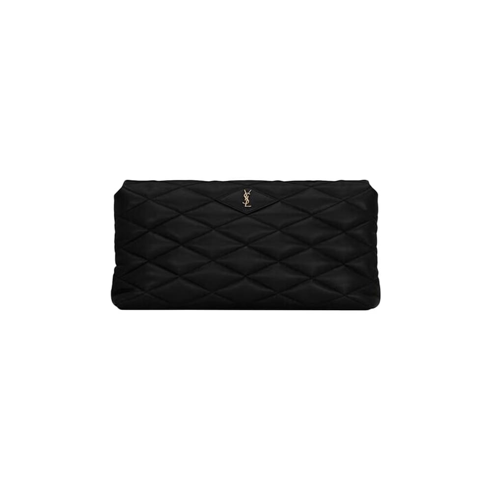 Saint Laurent Sade Puffer Bag Black