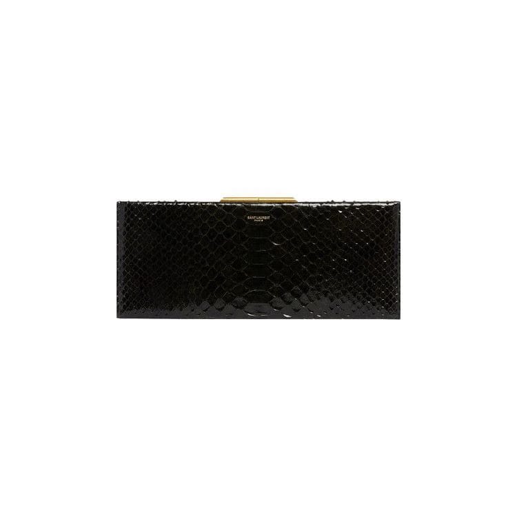 Saint Laurent Small Midnight Clutch Bag Black