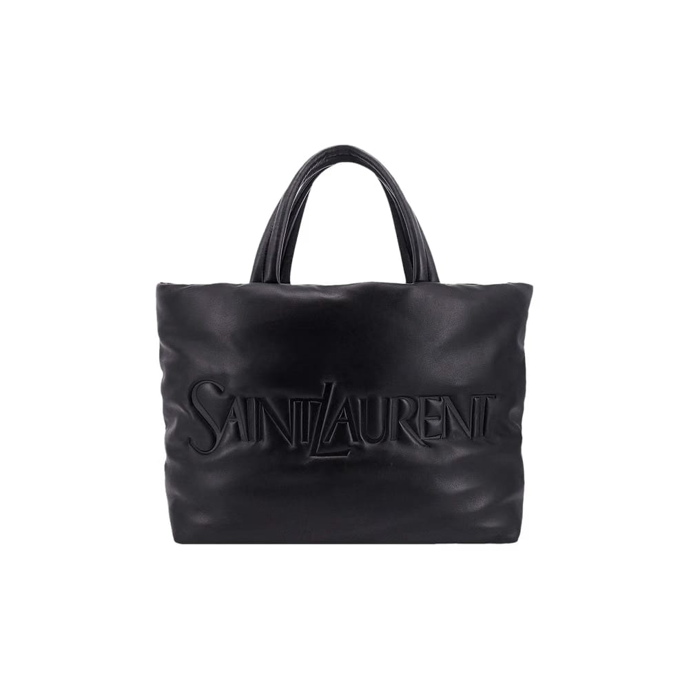 Saint Laurent Puffer Tote Bag Black