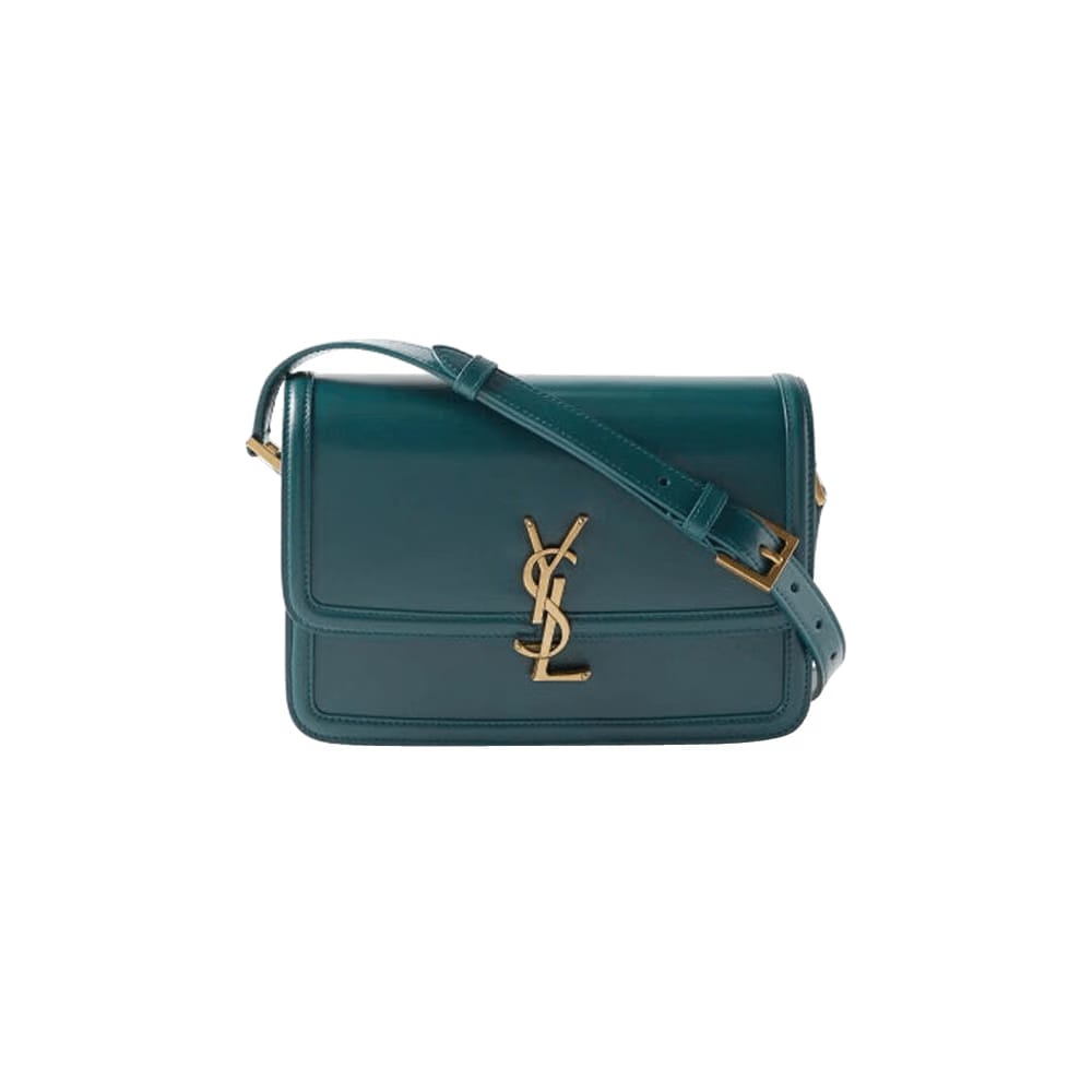 Saint Laurent Small Solferino Satchel Bag Mediterranean Blue