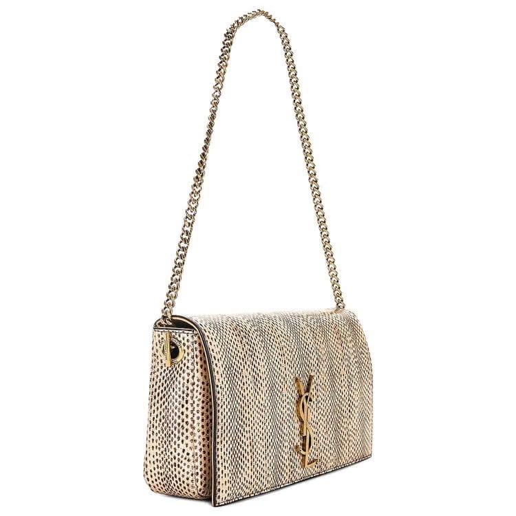 Saint Laurent Kate 99 Bag Dark Tangerine/Brown