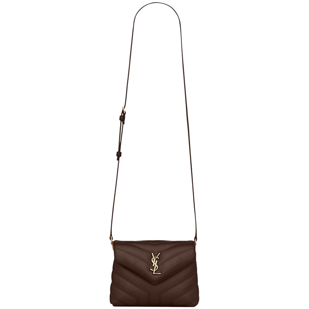 Saint Laurent Loulou Toy Bag Soil Brown