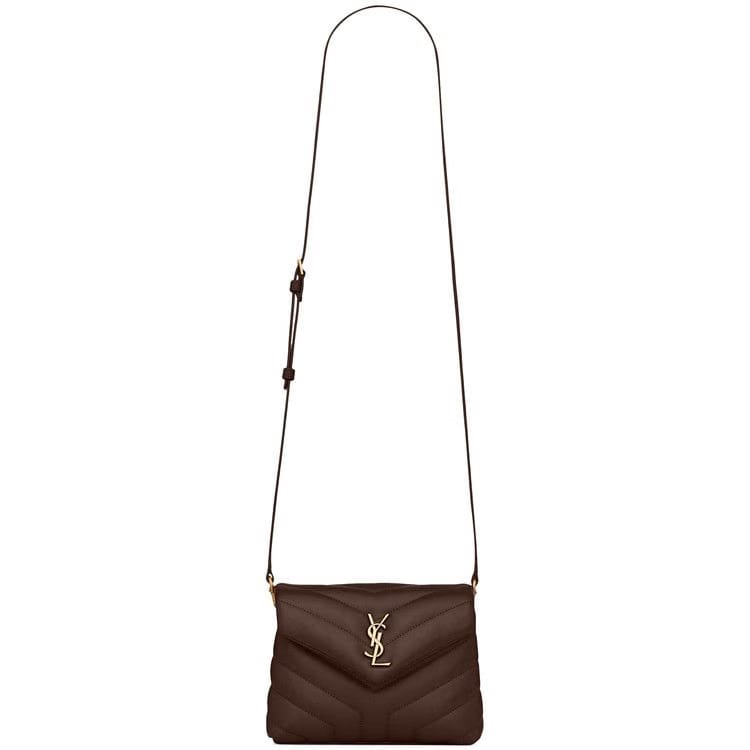 Saint Laurent Loulou Toy Bag Soil Brown