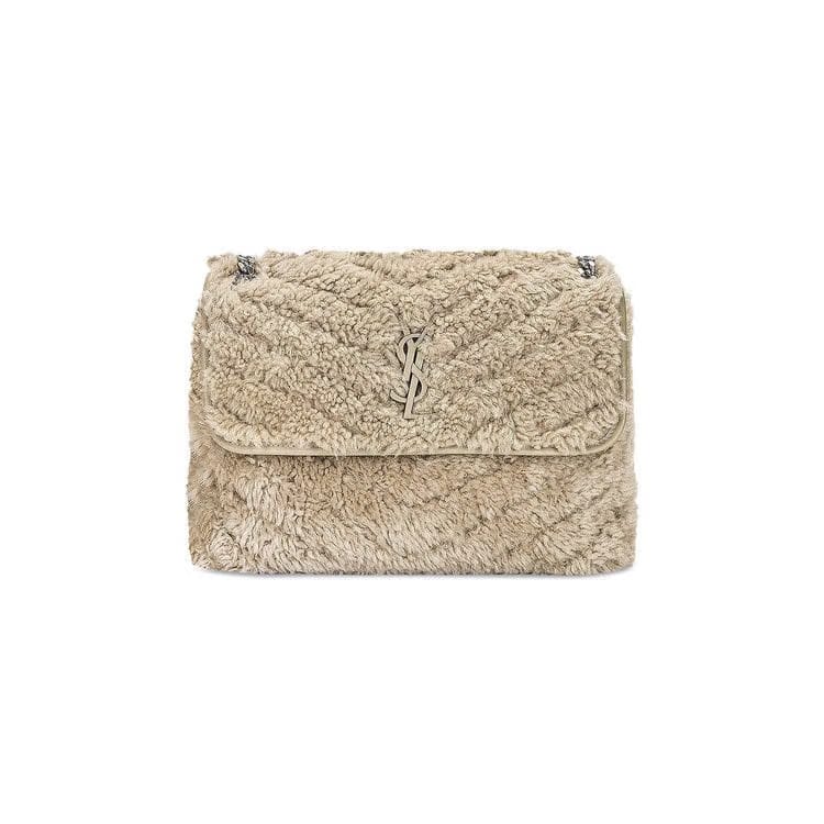 Saint Laurent Niki Medium Chain Bag Clay