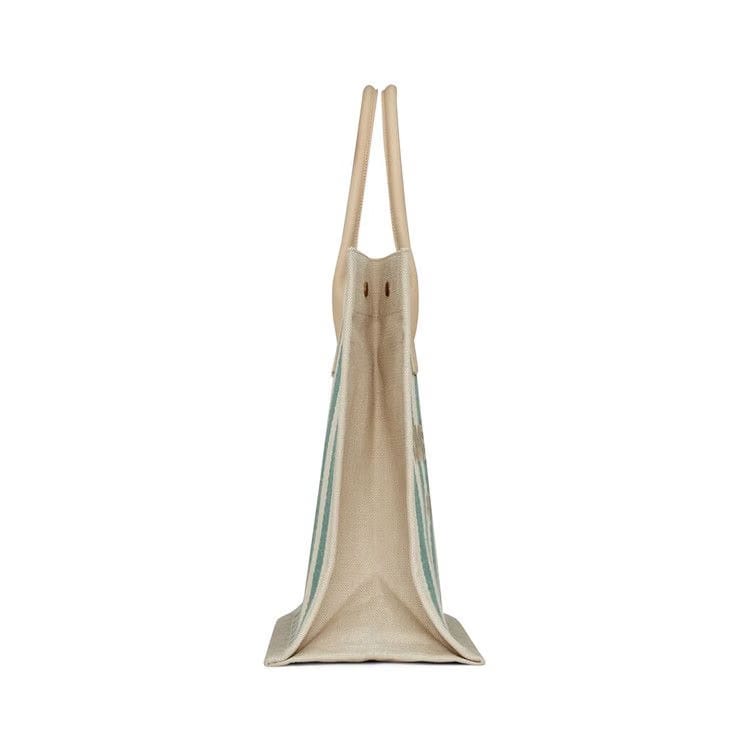 Saint Laurent Rive Gauche Tote Bag Water Green