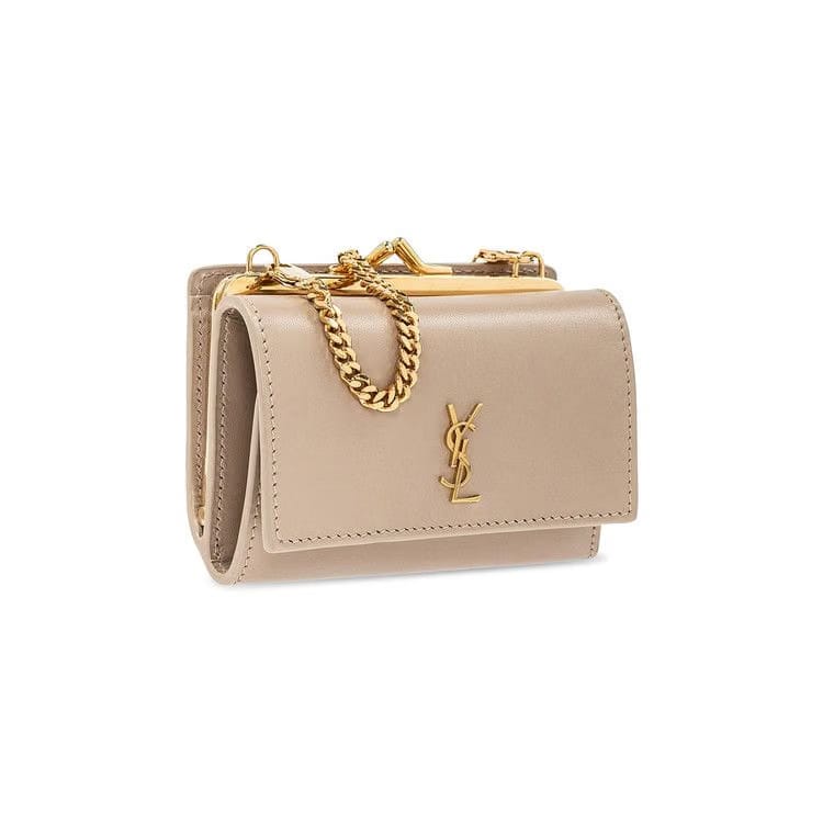 Saint Laurent Rider Bag Dark Beige