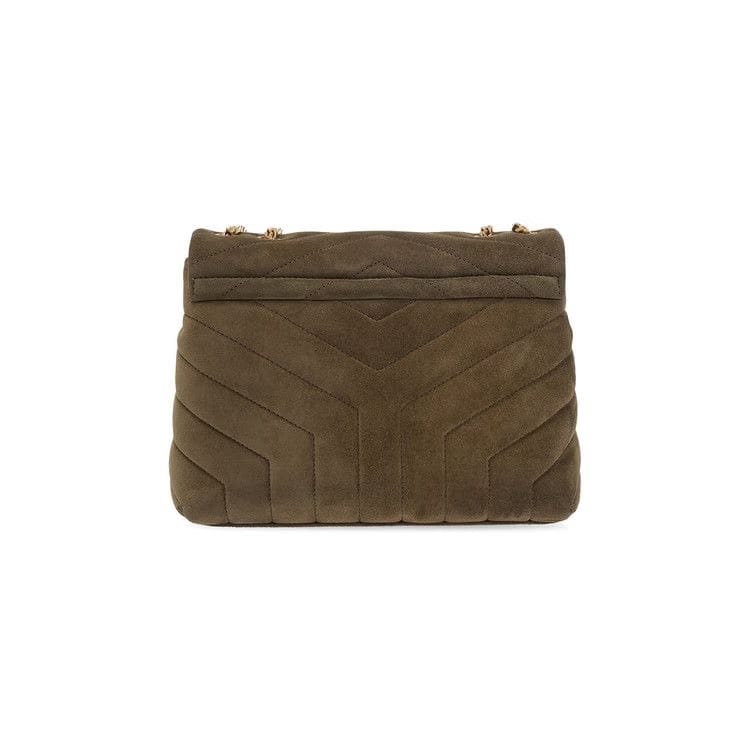 Saint Laurent Loulou Small Chain Bag Loden Green