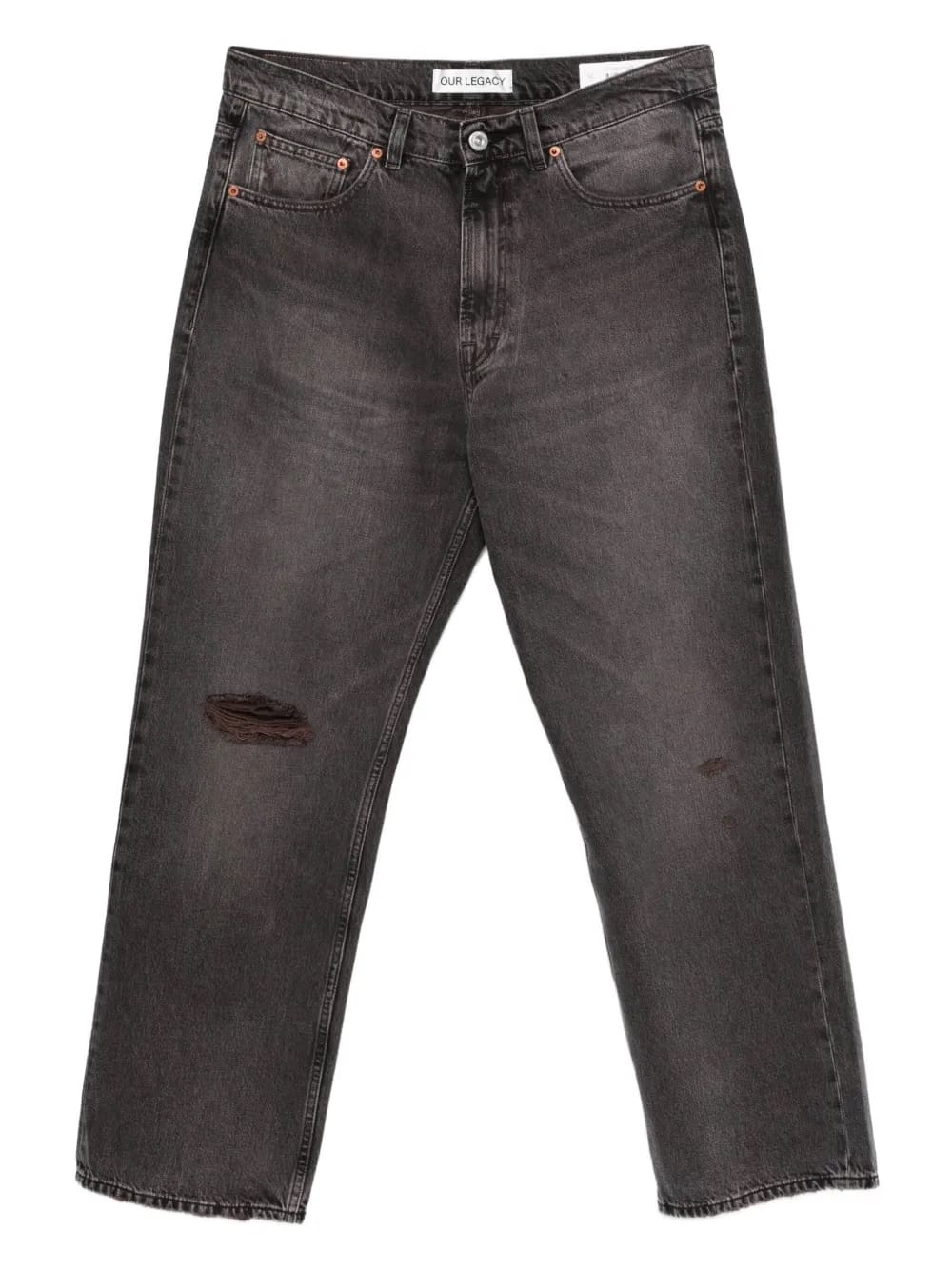 Third Cut distressed-detail jeans