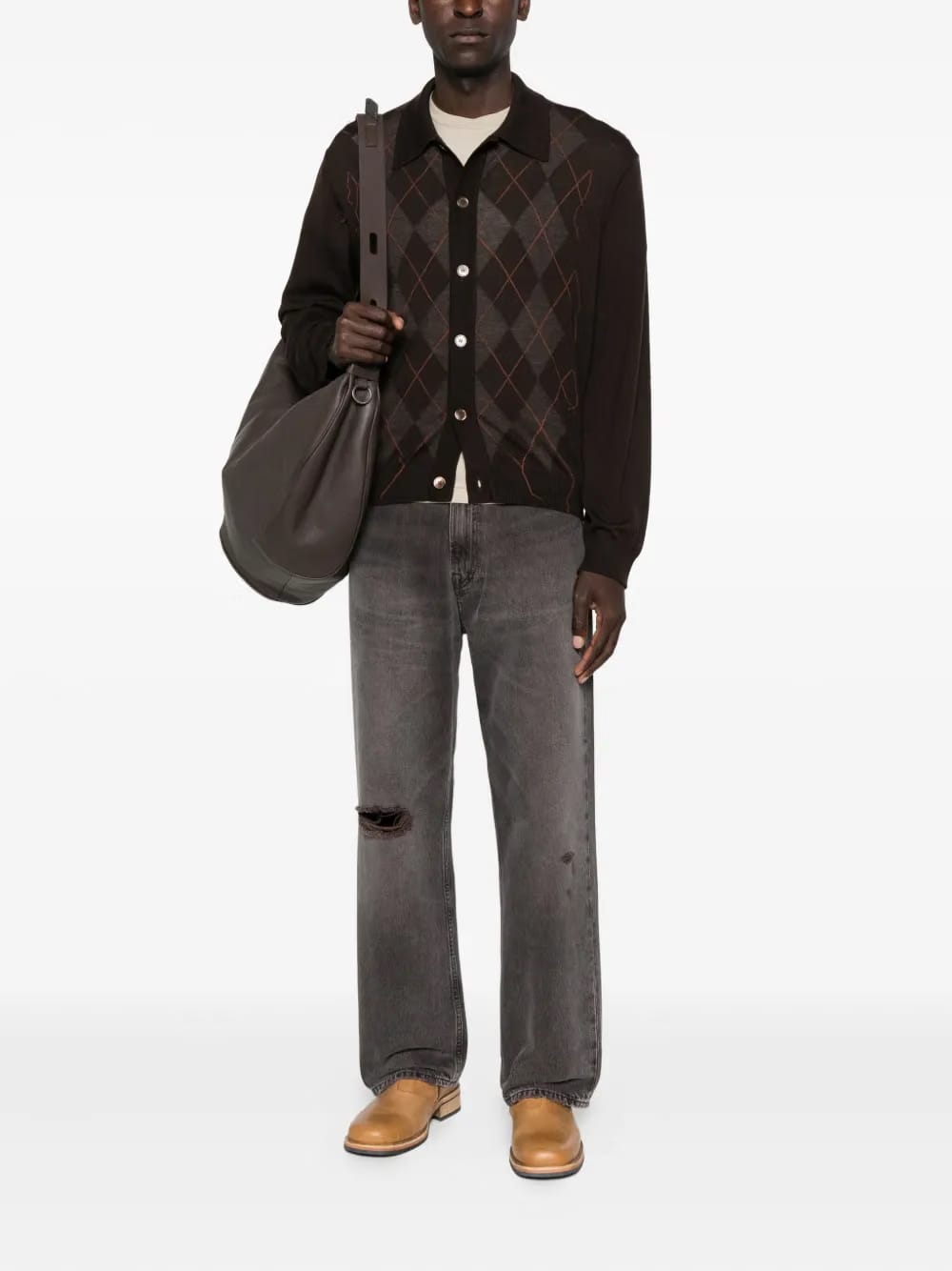 Third Cut distressed-detail jeans