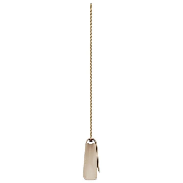 Saint Laurent Kate Medium Chain Bag Soft Cream