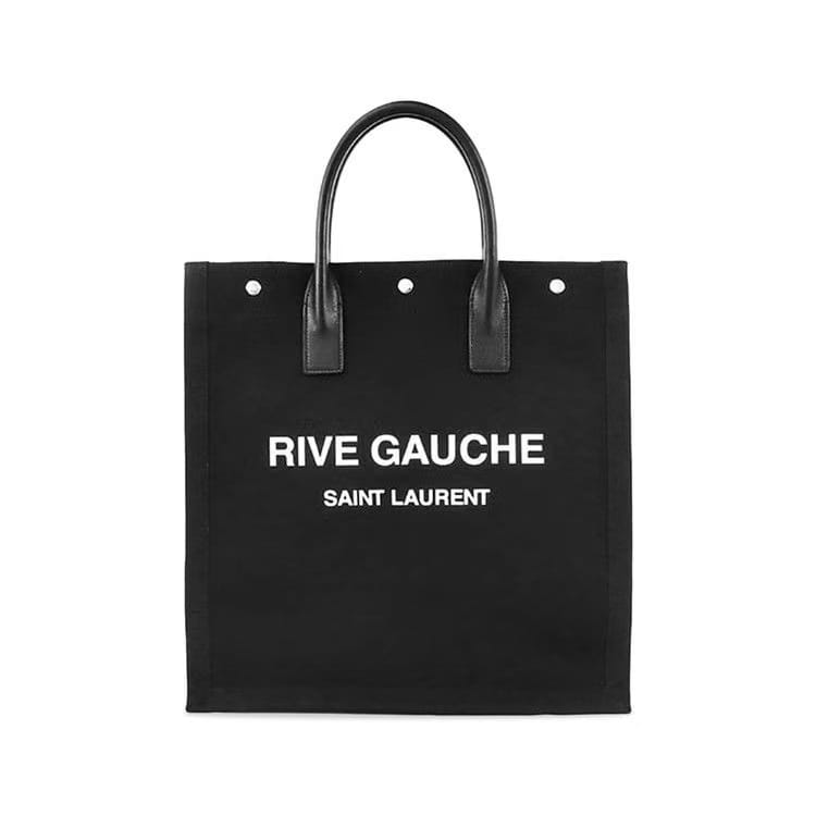 Saint Laurent Rive Gauche Tote Bag Black