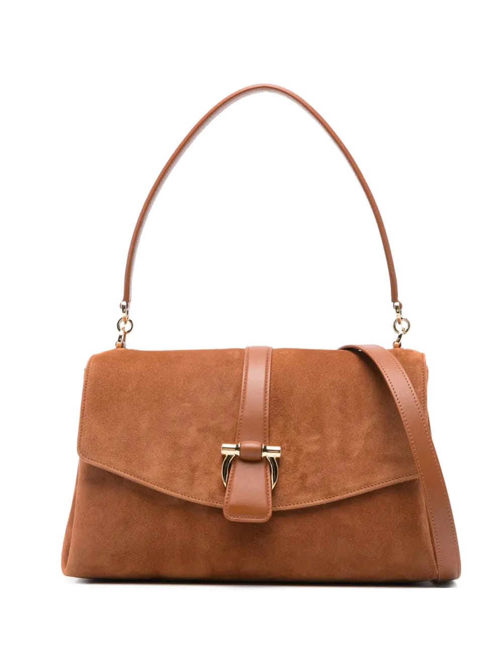 front flap shoulder bag