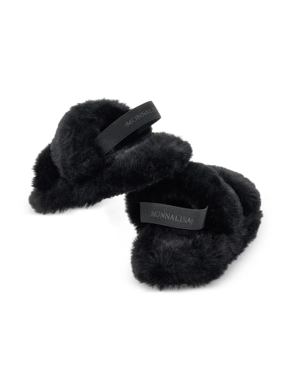 fur-fur sandals