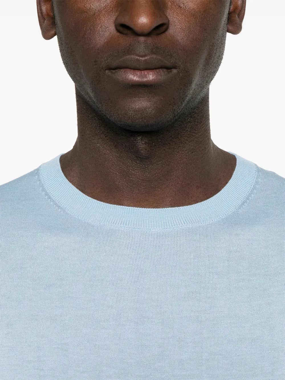 fine-ribbed T-Shirt