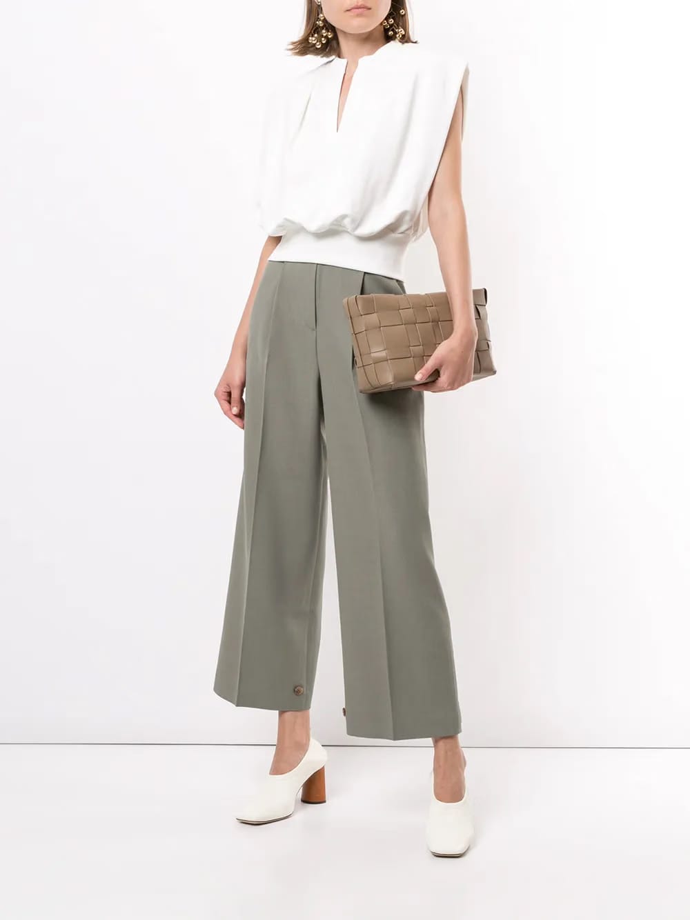 French Terry sleeveless top