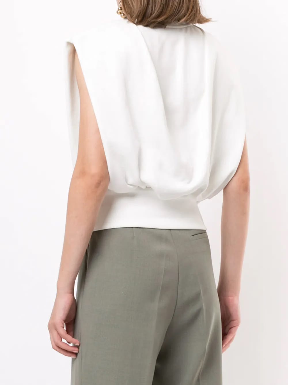 French Terry sleeveless top