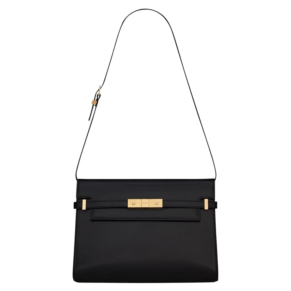 Saint Laurent Manhattan Shoulder Bag Black
