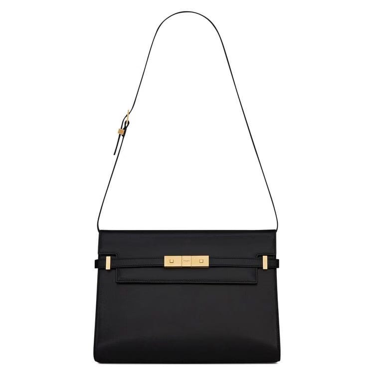 Saint Laurent Manhattan Shoulder Bag Black