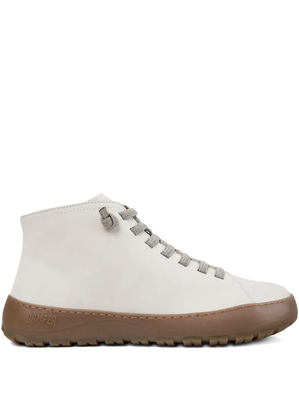 lace-up leather boot sneakers