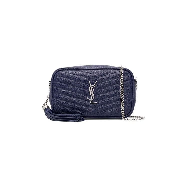 Saint Laurent Lou Mini Bag Azure Blue