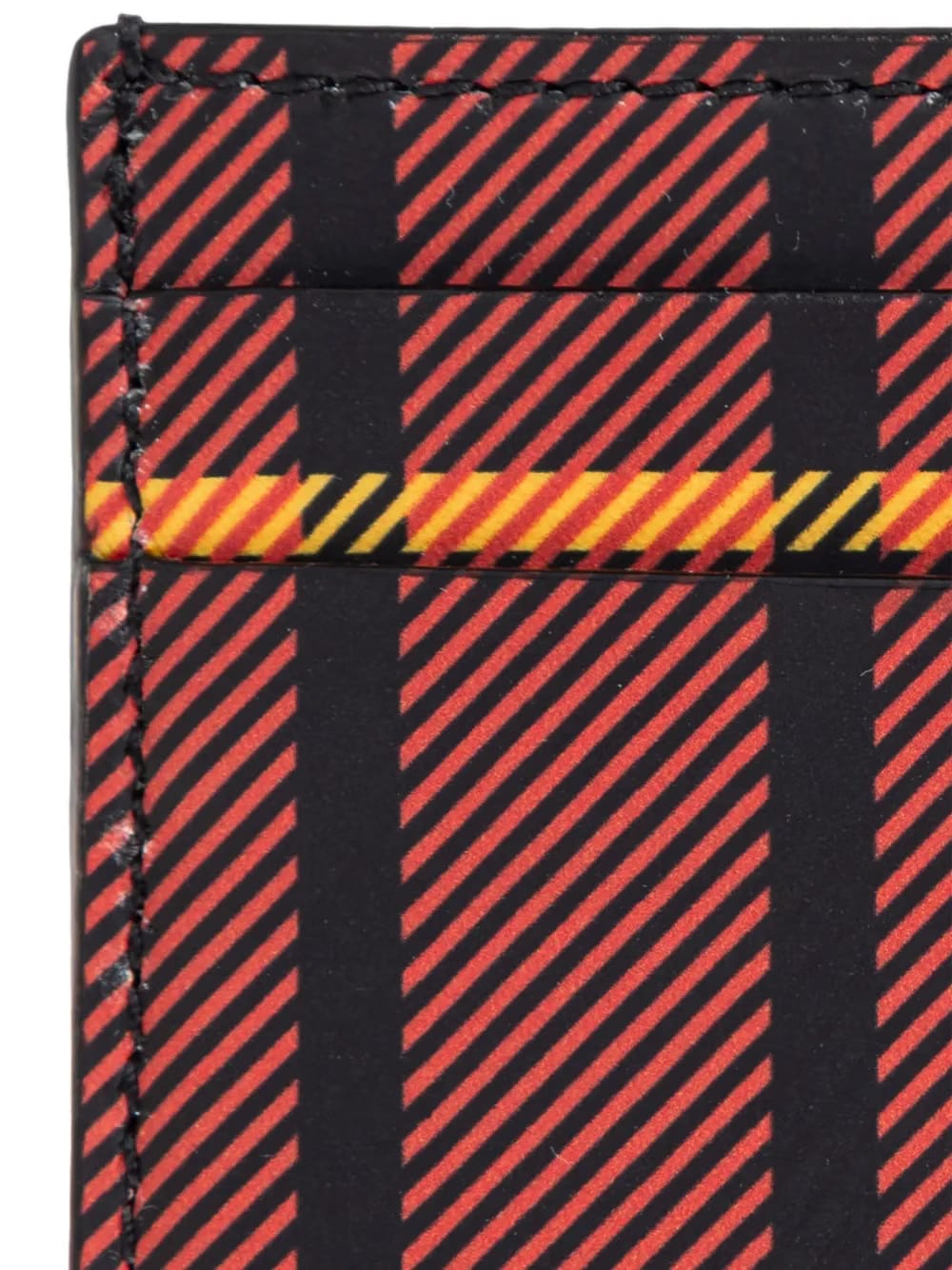 tartan skull cardholder